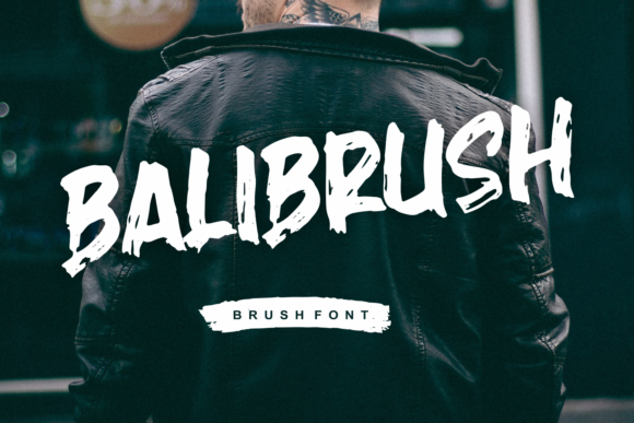 Balibrush Font - Featured Image