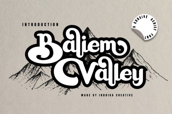 Baliem Valley Font - Featured Image