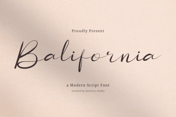 Balifornia Font - Featured Image