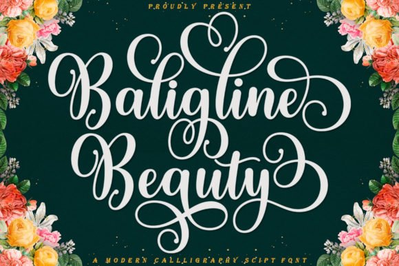 Baligline Beauty Font - Featured Image