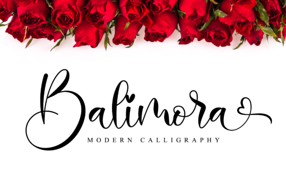 Balimora Script Font - Featured Image
