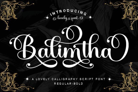 Balimtha Font - Featured Image