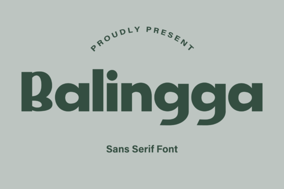 Balingga Font - Featured Image