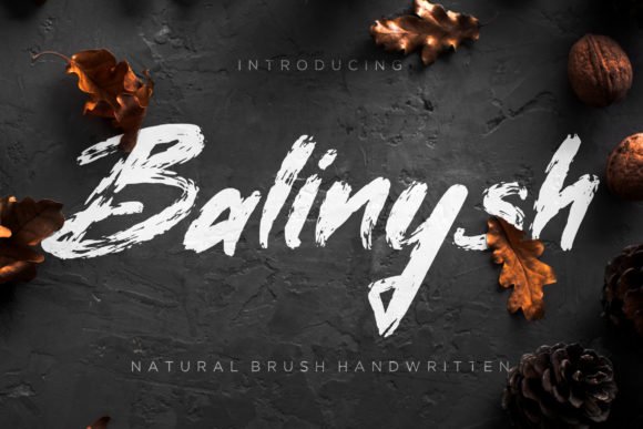 Balinysh Font - Featured Image
