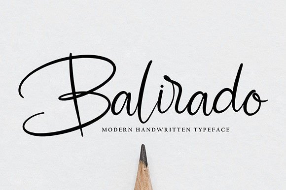 Balirado Font - Featured Image