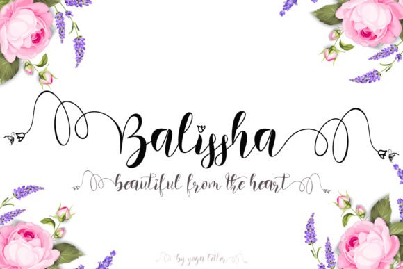 Balissha Font - Featured Image