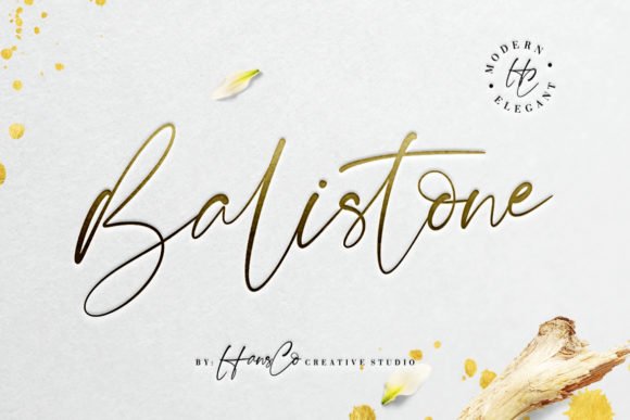 Balistone Font - Featured Image