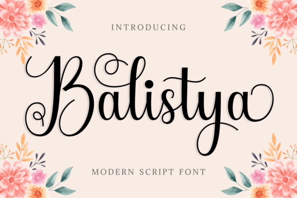 Balistya Font - Featured Image