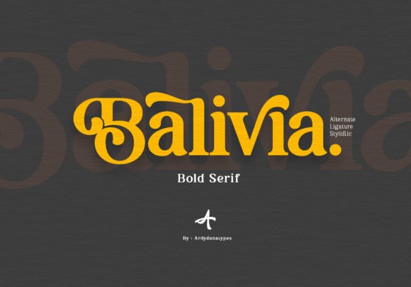 Balivia Font - Featured Image