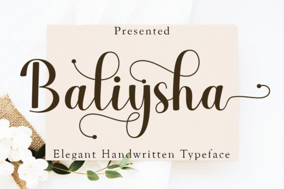 Baliysha Font - Featured Image