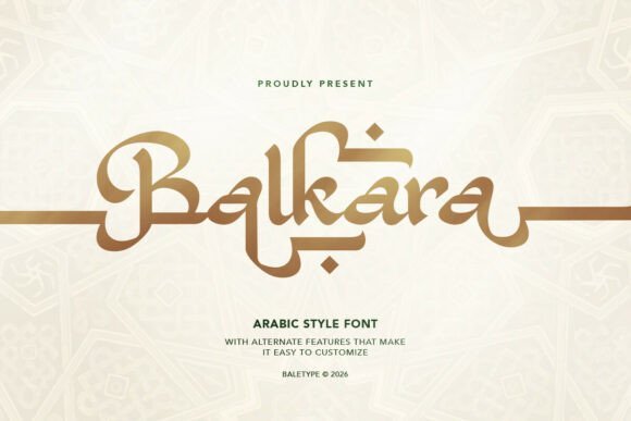 Balkara Font - Featured Image