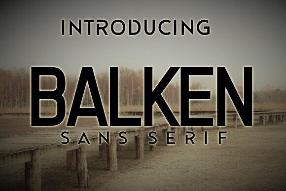 Balken Font - Featured Image