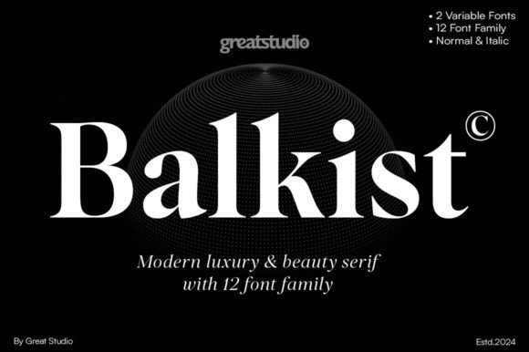 Balkist Font - Featured Image