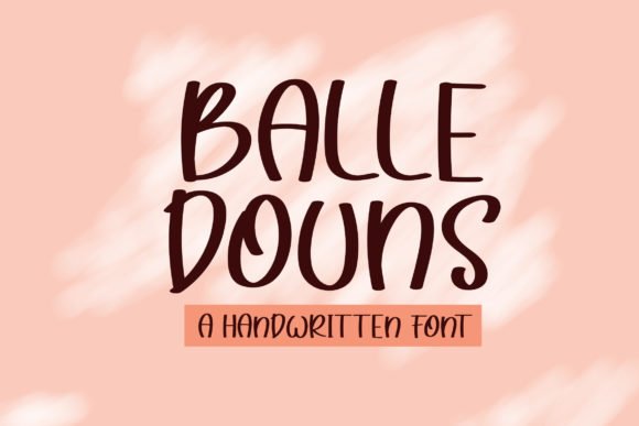 Balle Douns Font - Featured Image