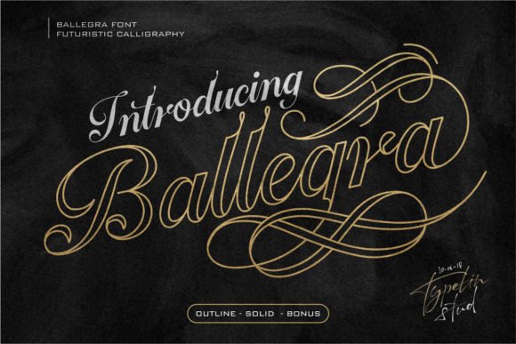 Ballegra Font - Featured Image