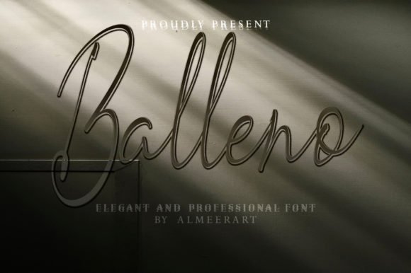 Balleno Font - Featured Image