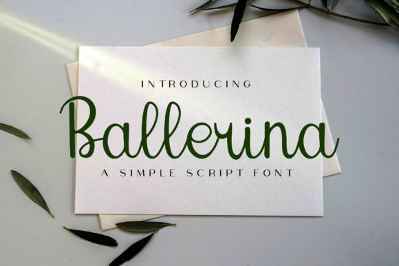 Ballerina Font - Featured Image