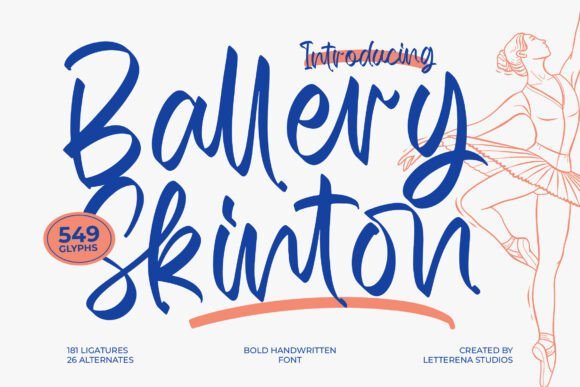Ballery Skinton Font - Featured Image