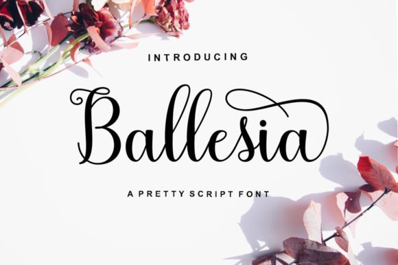 Ballesia Script Font - Featured Image
