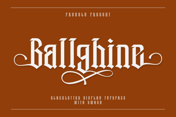 Ballghine Font - Featured Image