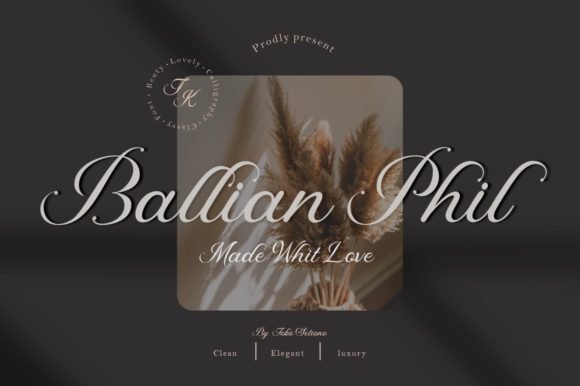 Ballian Phill Font - Featured Image