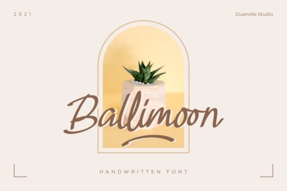 Ballimoon Font - Featured Image