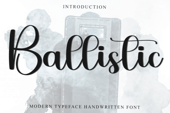 Ballistic Font - Featured Image
