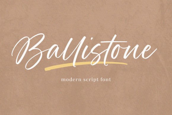 Ballistone Font - Featured Image