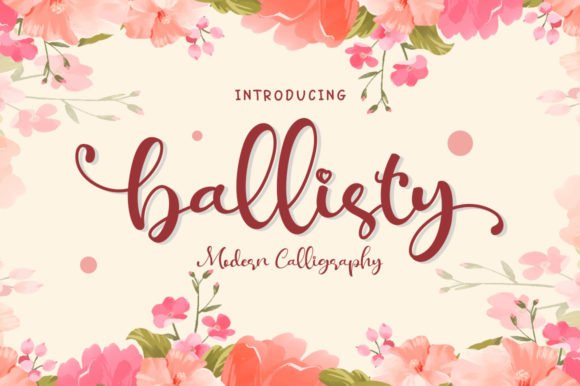 Ballisty Font - Featured Image