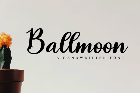 Ballmoon Font - Featured Image