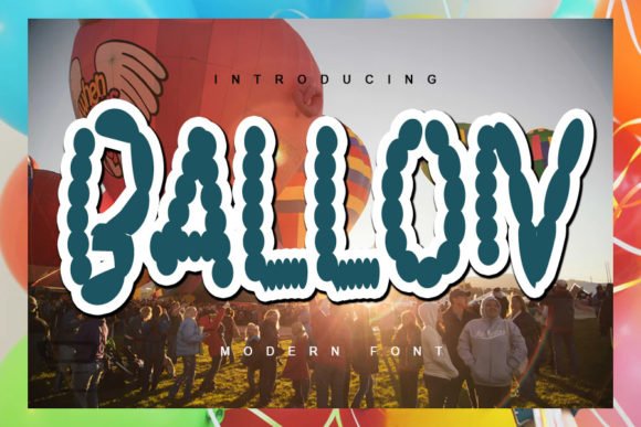 Ballon Font - Featured Image