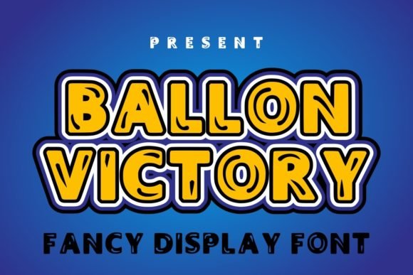 Ballon Victory Font - Featured Image
