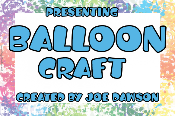Balloon Craft Font - Featured Image