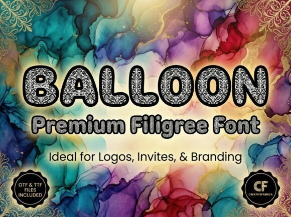 Balloon Font - Featured Image