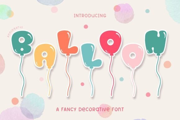 Balloon Font - Featured Image
