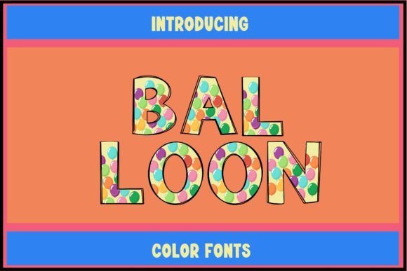 Balloon Font - Featured Image