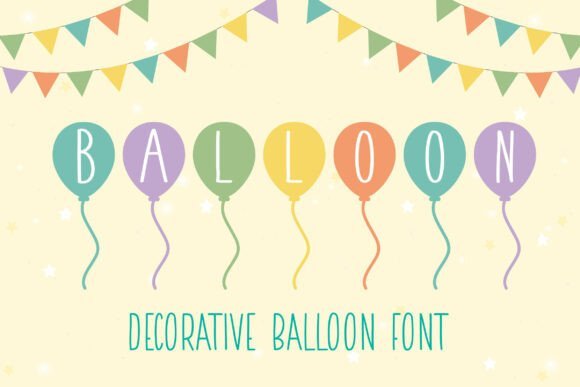 Balloon Font - Featured Image