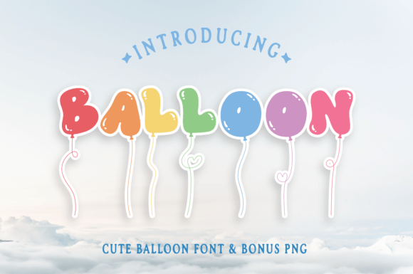 Balloon Font - Featured Image