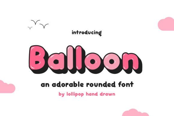 Balloon Font - Featured Image