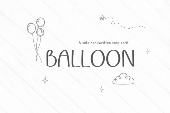Balloon Font - Featured Image