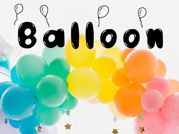 Balloon Font - Featured Image