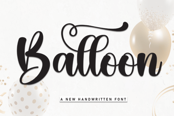 Balloon Font - Featured Image