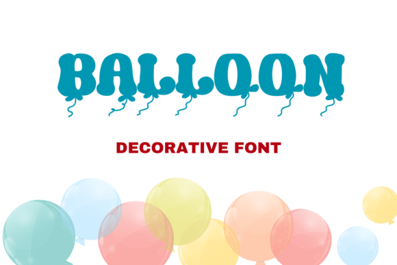 Balloon Font - Featured Image