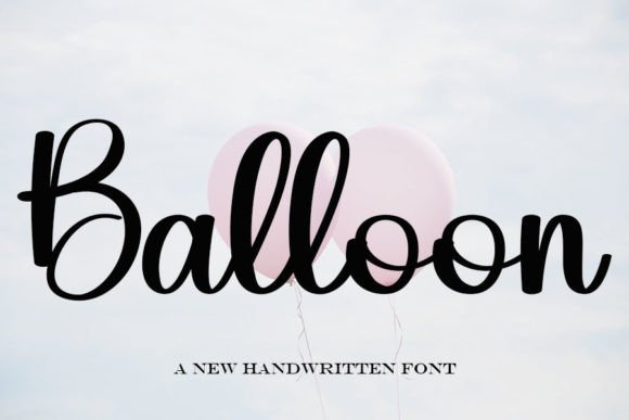 Balloon Font - Featured Image