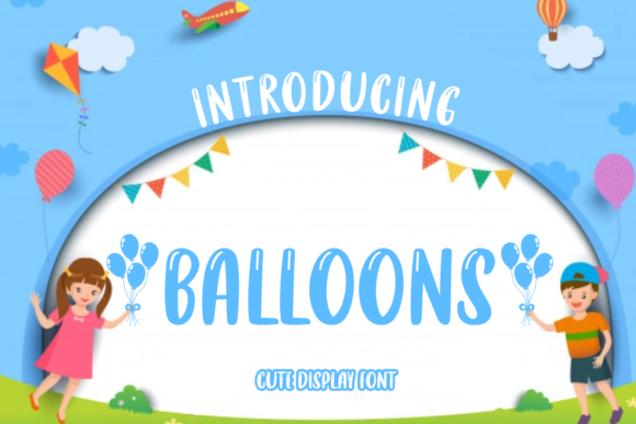 Balloons Font - Featured Image