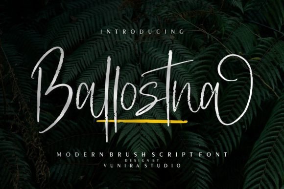 Ballostna Font - Featured Image