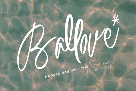 Ballove Font - Featured Image