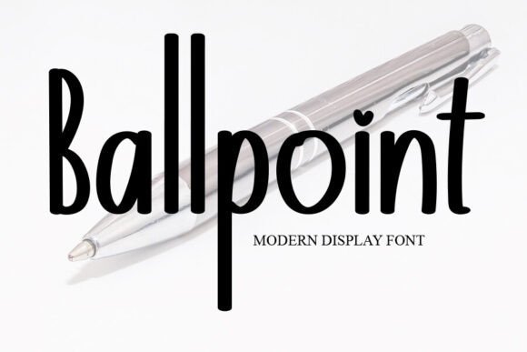 Ballpoint Font - Featured Image