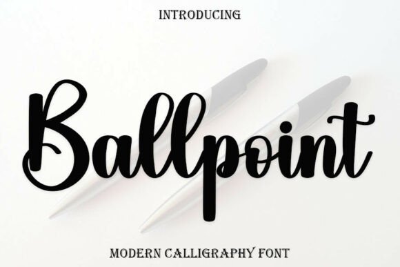 Ballpoint Font - Featured Image