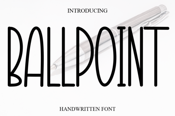 Ballpoint Font - Featured Image